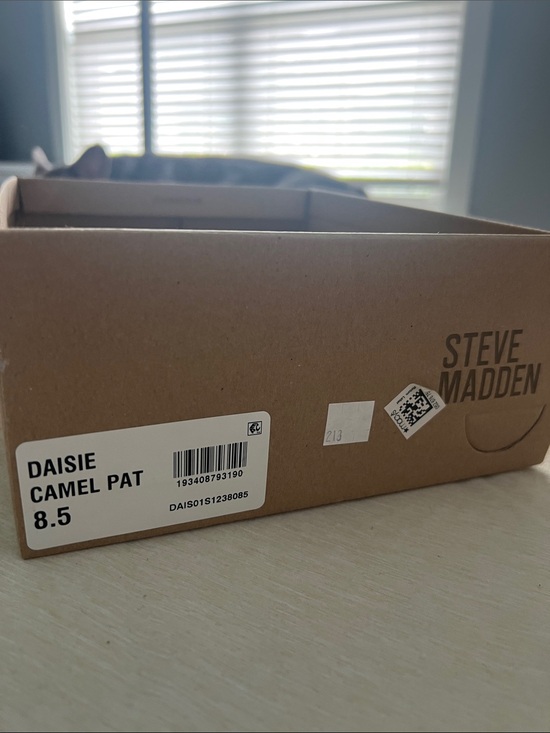 Steve Madden Shoes - Steve Madden Heel Daisie Camel Pat